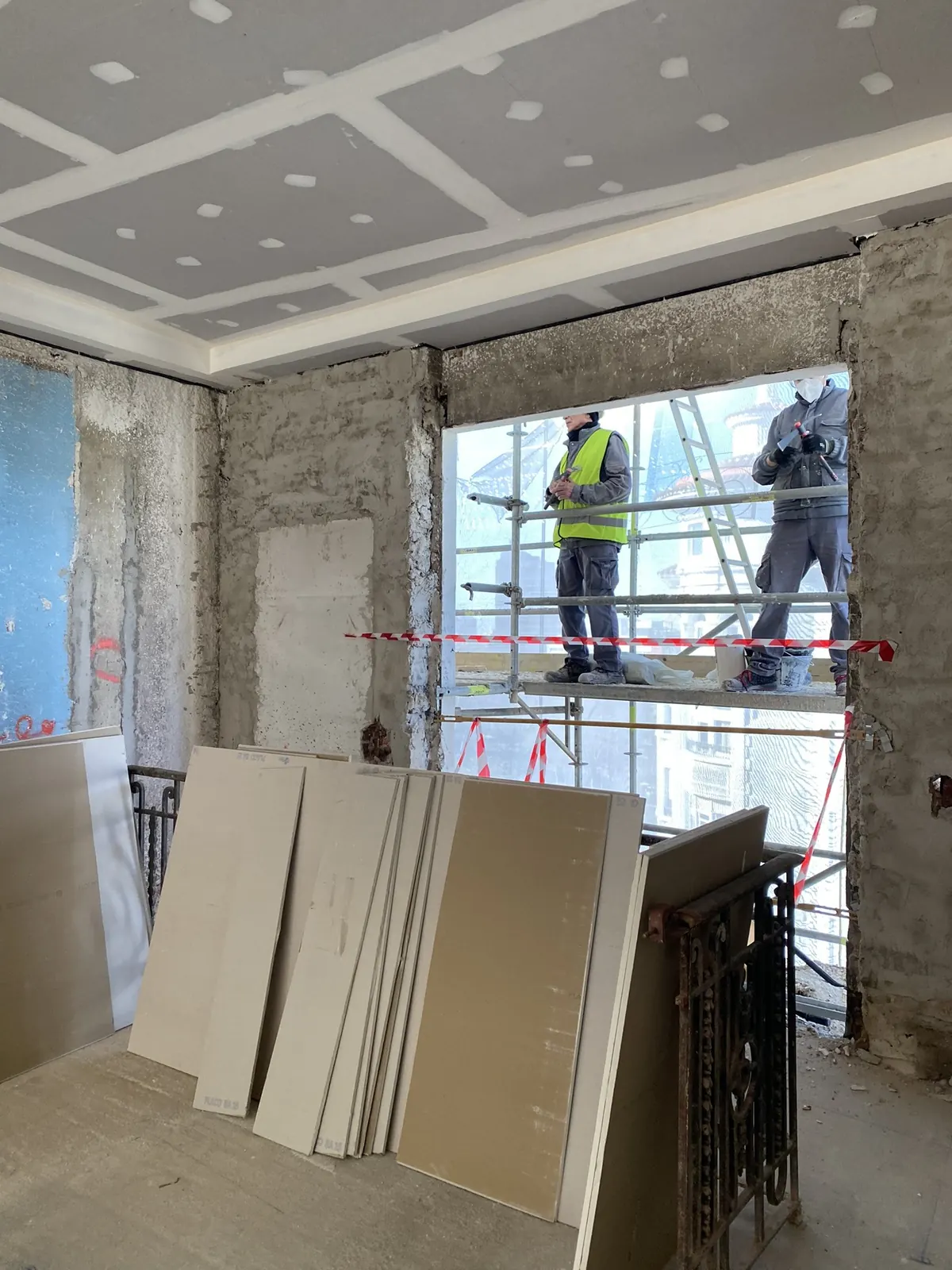 Rehabilitación de edificio histórico en el barrio de Salamanca (Madrid)